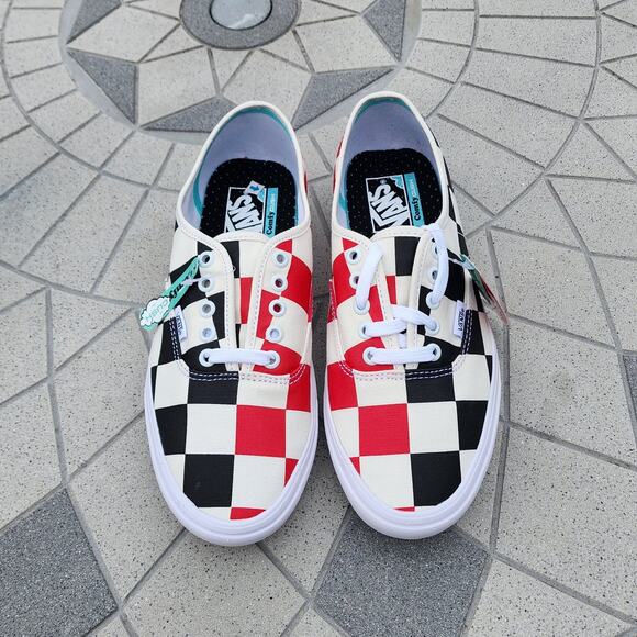 Vans Authentic Comfycush Checkered Low Top Sk8 Sneakers Unisex - Picture 3 of 11